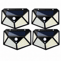 Lampara De Panel Solar 100 LED X4