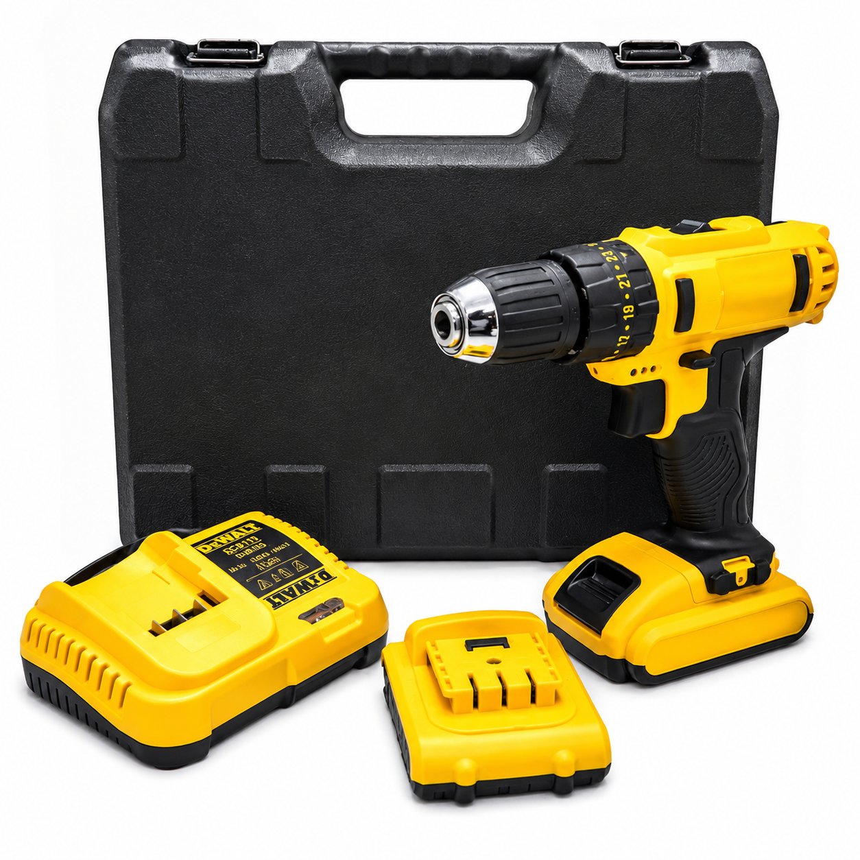 Kit completo de taladro inalámbrico