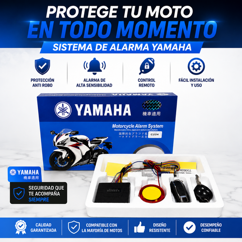 Alarma Marca YAMAHA Moto