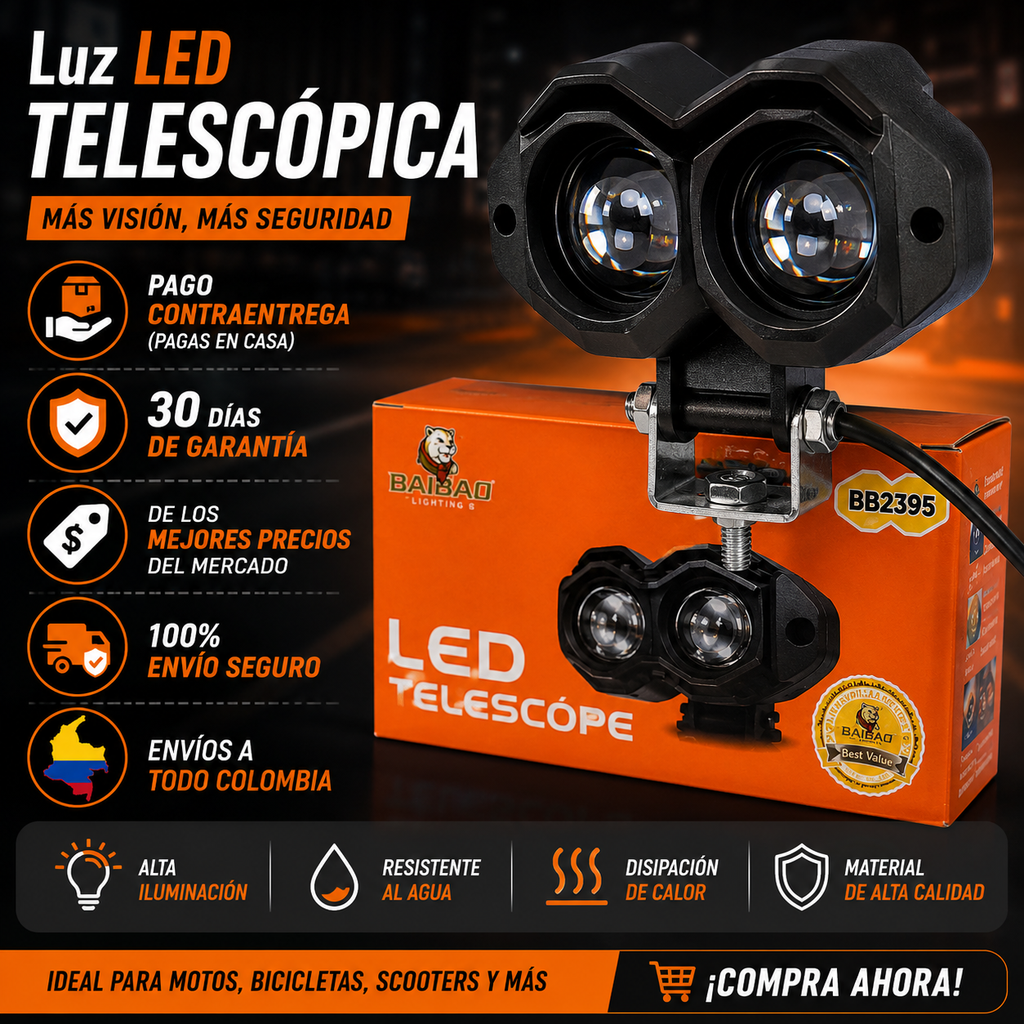 Exploradoras LED Telescope
