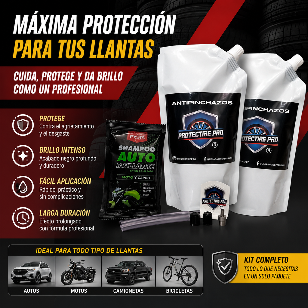 ANTIPINCHAZOS KIT (Moto)