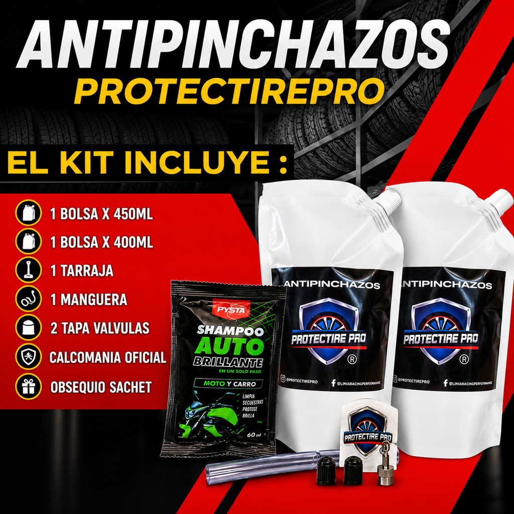 ANTIPINCHAZOS KIT (Moto)