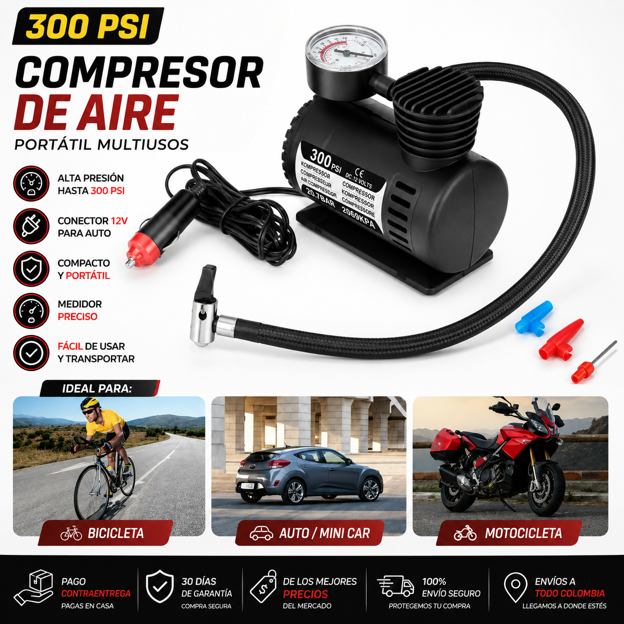 Compresor De Aire para Vehiculos