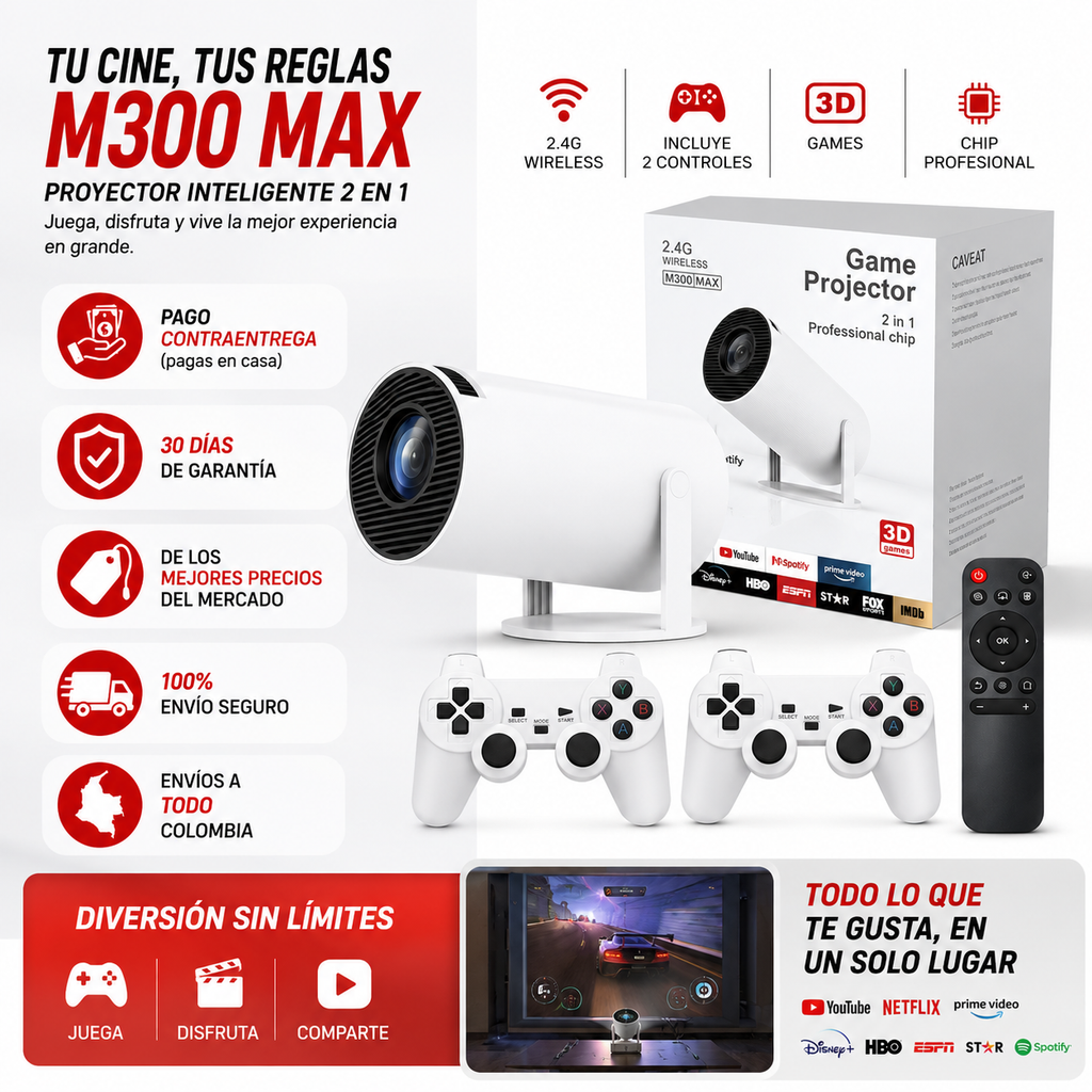 Proyector De Imagen Con Juegos